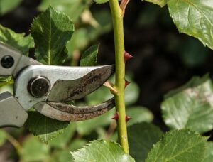 Apprenons à tailler les rosiers : la taille du rosier en pratique