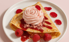 Une rose dans votre assiette ?