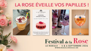 La rose éveille vos papilles !