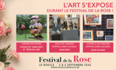 L’art s’expose durant le Festival de la Rose !