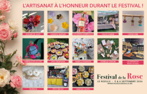 Les artisans également mis à l’honneur durant le Festival de la Rose